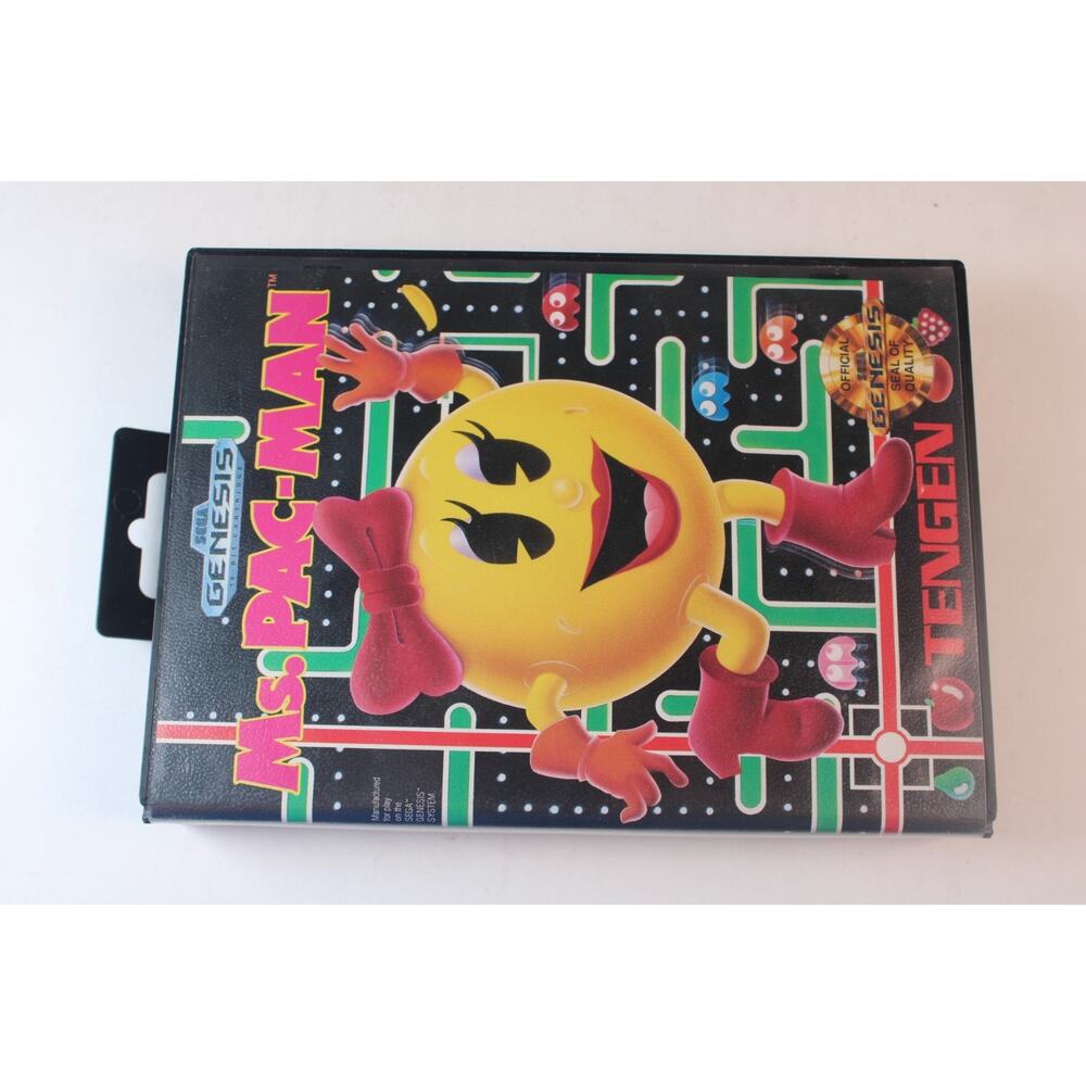 Ms Pac-Man (Sega Genesis) Authentic, Complete, Tested/Works - Picture 2 of 10